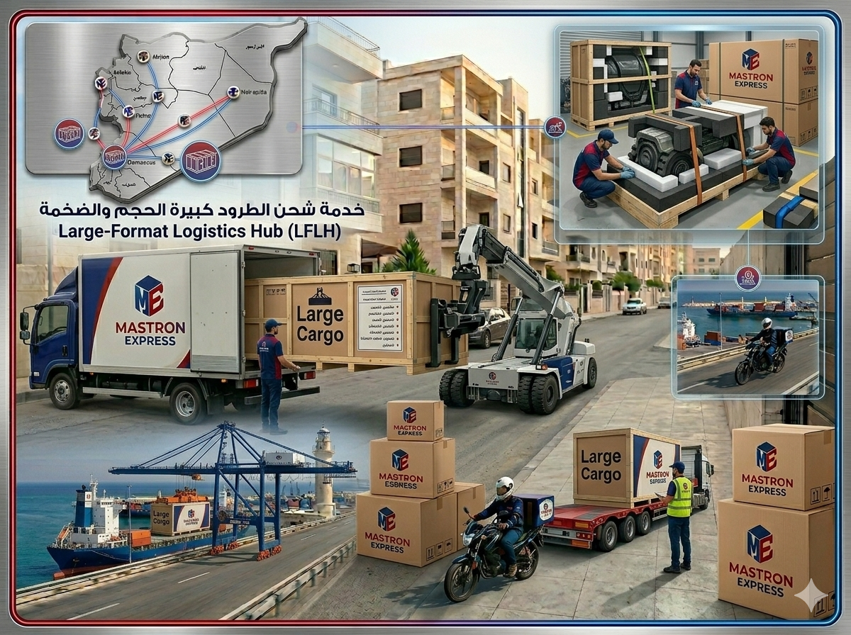 شحن الطرود الكبيرة